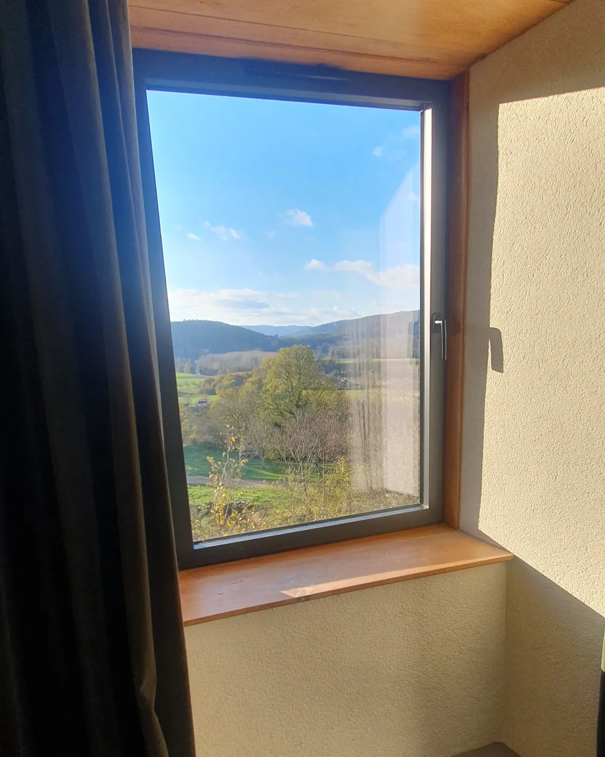 Chambre Triandra vue sur la vallée du lot