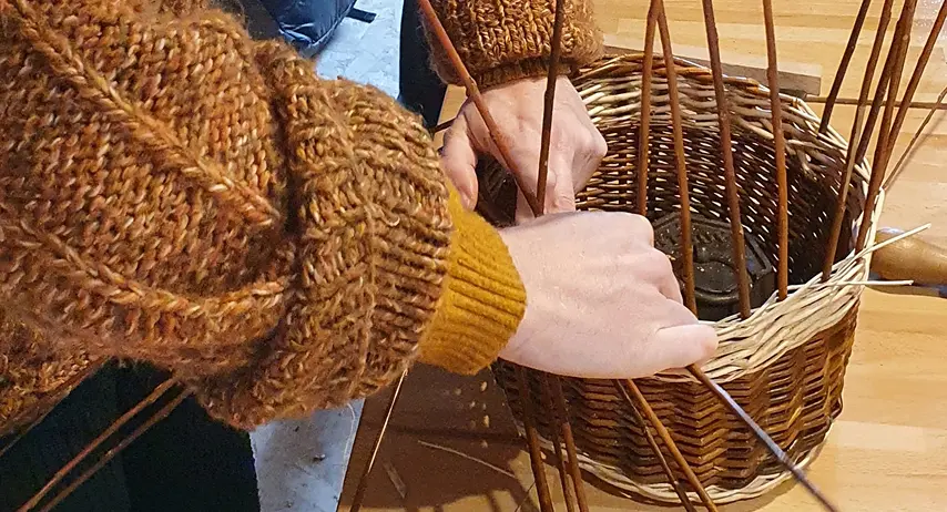 initiation à la vannerie